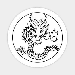 Chinese dragon Magnet